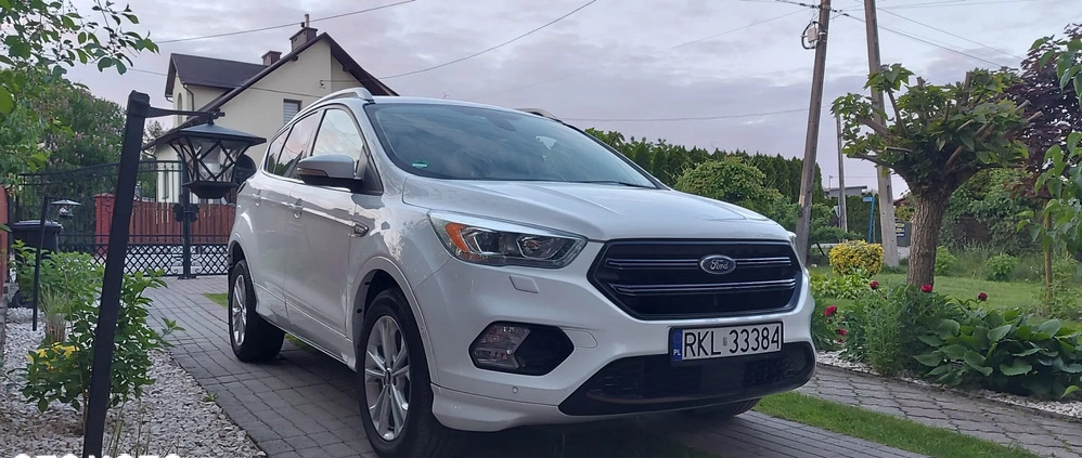 Ford Kuga cena 68000 przebieg: 135200, rok produkcji 2017 z Nowa Dęba małe 106